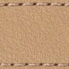 Pasek C1 26mm | Cappuccino / Różowo złota nić | Części skórzane bez klamry