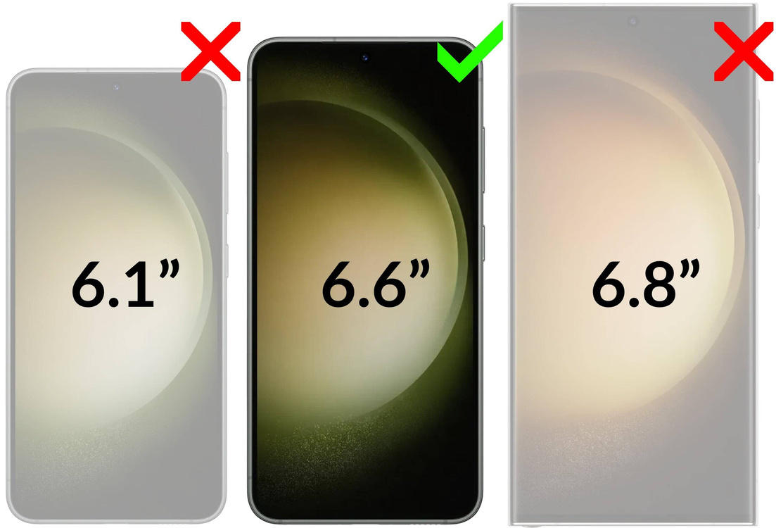 2 szt. | moVear GLASS mSHIELD 2.5D MAX do Samsung Galaxy S23+ (Plus) (6.6") (kompatybilne z etui)