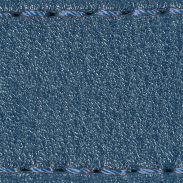 Podkładka W1 do paska 24mm | Niebieski Jeans / Niebieska jeansowa nić