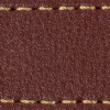 Pasek C1 23mm | Kasztanowy / Złota nić | Części skórzane bez klamry