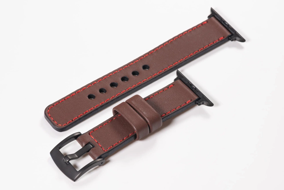 Pasek skórzany 20mm do Apple Watch premium MOVEAR / [Outlet P-17]