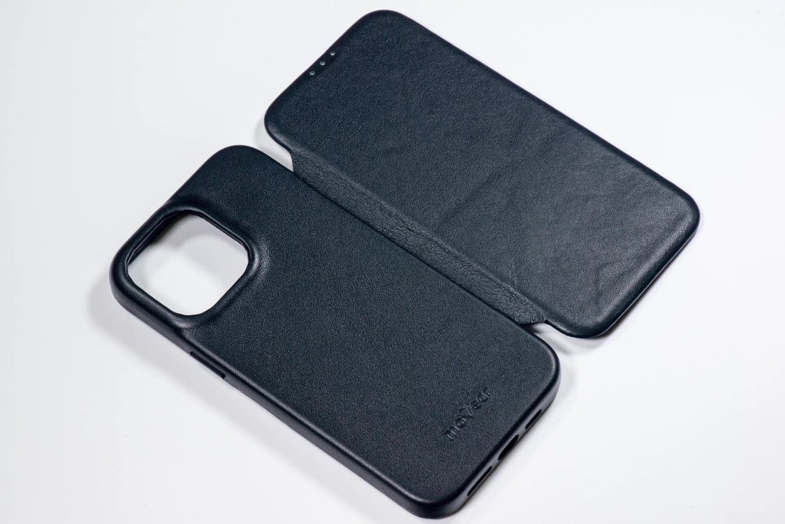 Etui do iPhone 14 Pro Max skórzane MOVEAR / [Outlet A-338]