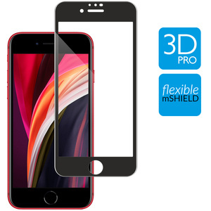 moVear flexible mSHIELD 3D PRO do Apple iPhone SE (2022 / 2020) / 8 / 7 (4.7"). Pancerne szkło hybrydowe.