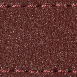 Pasek C1 22mm | Kasztanowy / Kasztanowa nić | Części skórzane bez klamry