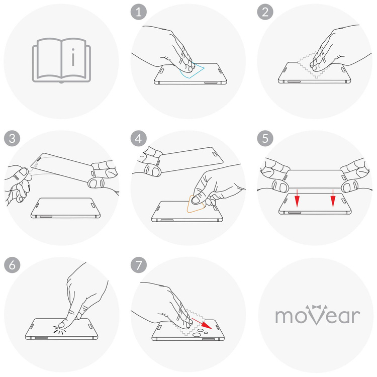 moVear GLASS mSHIELD 2.5D do Samsung Galaxy S21+ (Plus) (6.7") (kompatybilne z etui)