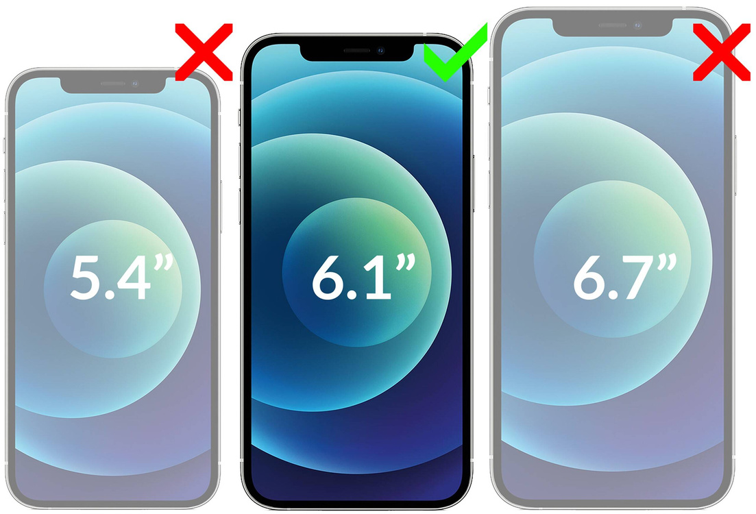 moVear GLASS mSHIELD 2.5D do Apple iPhone 12 Pro / 12 (6.1") (kompatybilne z etui)