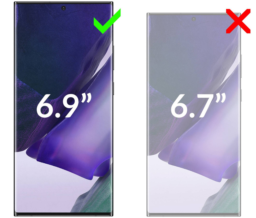 moVear GLASS mSHIELD 3D do Samsung Galaxy Note 20 Ultra (6.9") (na cały ekran)