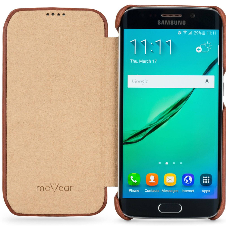 Etui flipSide S do Samsung Galaxy S6 edge | Skóra Vintage