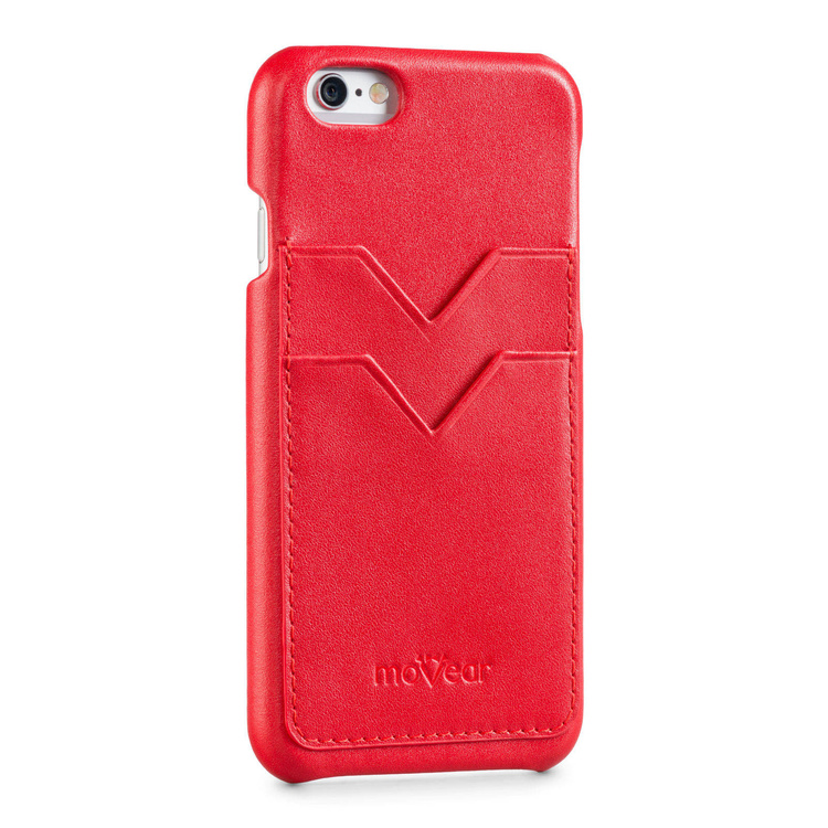 moVear backCover S+ Skórzane Etui Plecki do Apple iPhone 6 / 6s | Skóra Gładka | Cappuccino