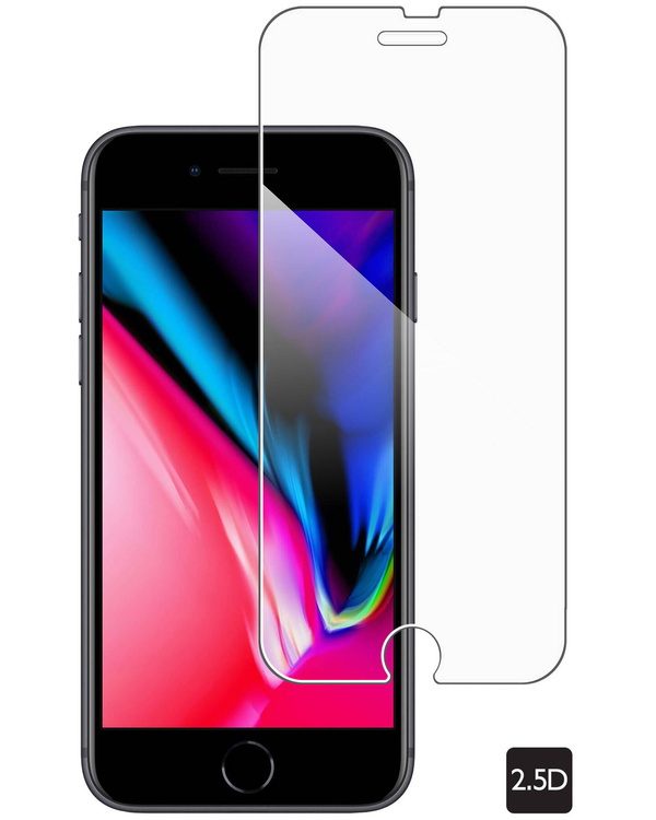 moVear GLASS mSHIELD 2.5D do Apple iPhone 8 Plus / 7 Plus (5.5") (kompatybilne z etui)
