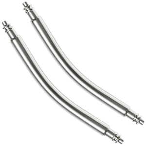 Teleskop zegarkowy 26mm do smartwatcha 1.8mm Stal 2szt Klasyczny gięty MOVEAR