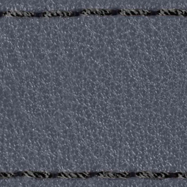 Pasek C1 23mm | Szary stalowy / Czarna nić | Części skórzane bez klamry