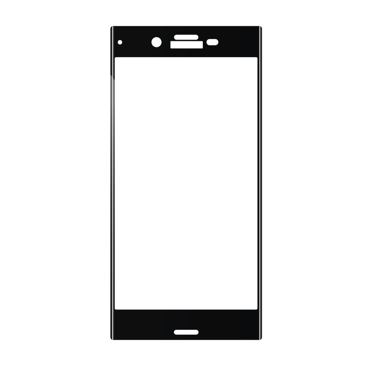 moVear GLASS mSHIELD 3D na Sony Xperia XZ | Szkło Hartowane na Cały Ekran, 9H