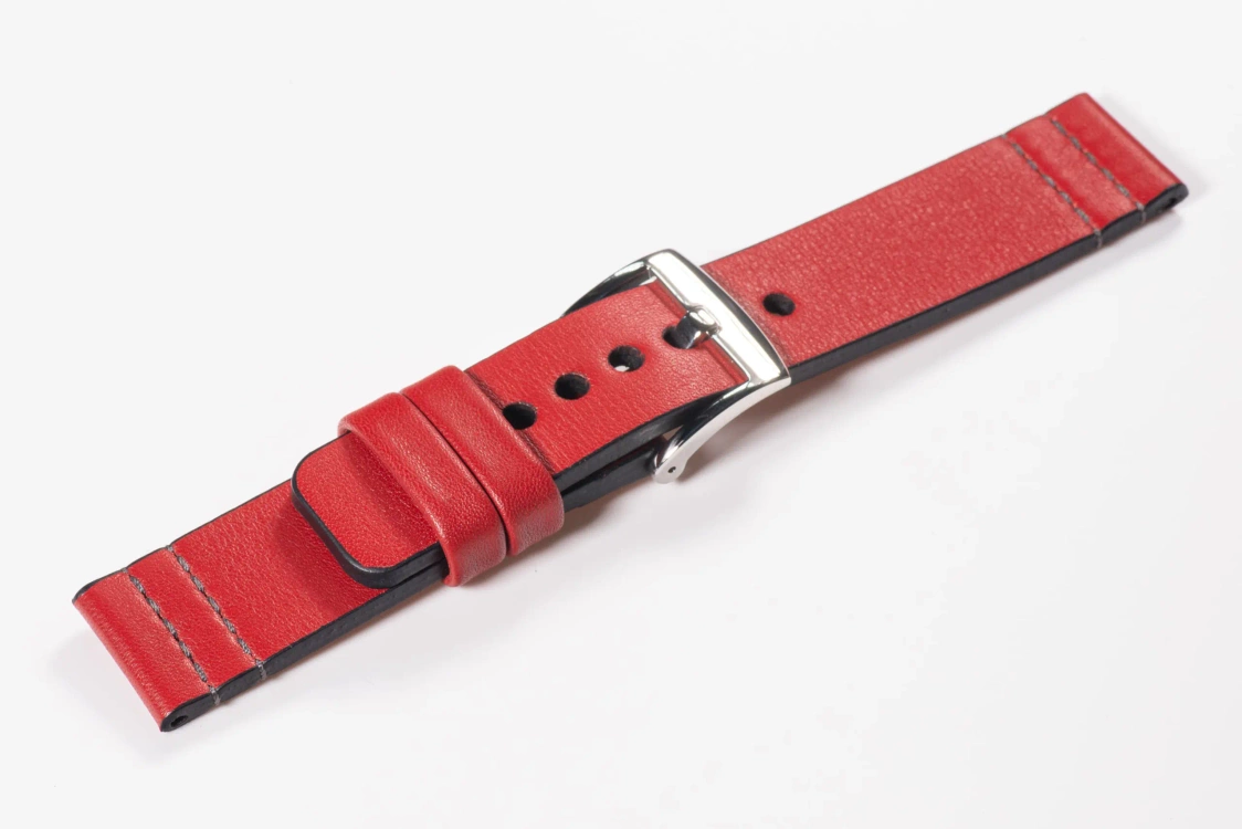 Pasek skórzany 22mm do zegarka / smartwatcha premium MOVEAR / [Outlet P-8]