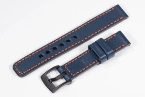 Pasek skórzany 18mm do zegarka / smartwatcha premium MOVEAR / [Outlet P-60]