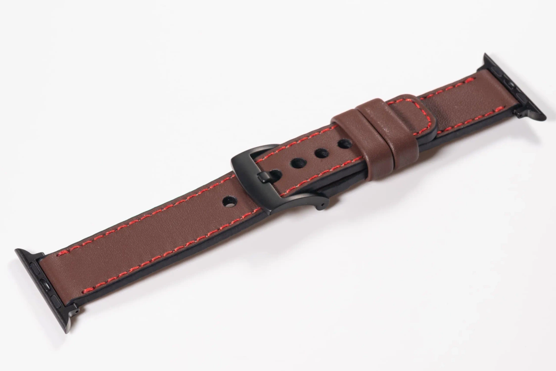 Pasek skórzany 20mm do Apple Watch premium MOVEAR / [Outlet P-17]