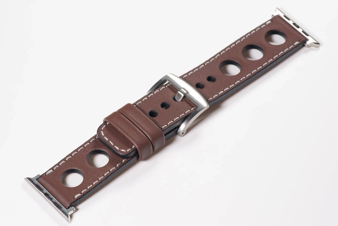 Pasek skórzany 24mm do Apple Watch premium MOVEAR / [Outlet P-3]