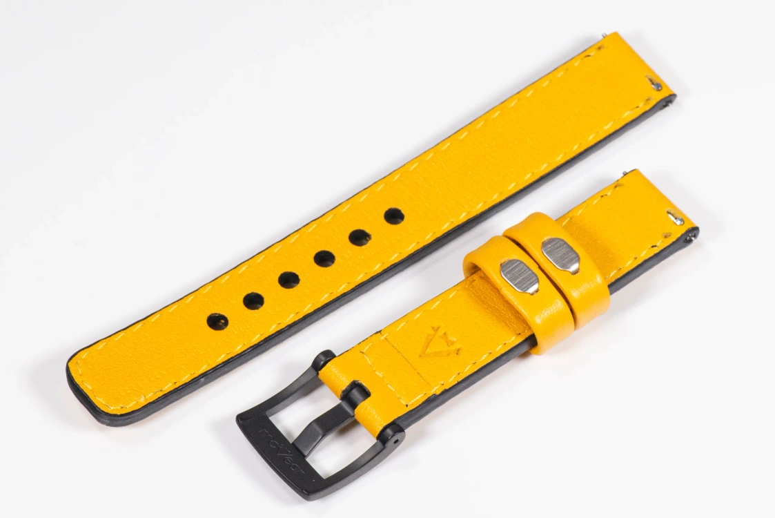 Pasek skórzany 18mm do zegarka / smartwatcha premium MOVEAR / [Outlet P-61]