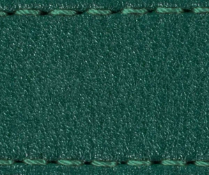 Pasek C1 22mm | Zielony butelkowy / Ciemnozielona nić | Części skórzane bez klamry