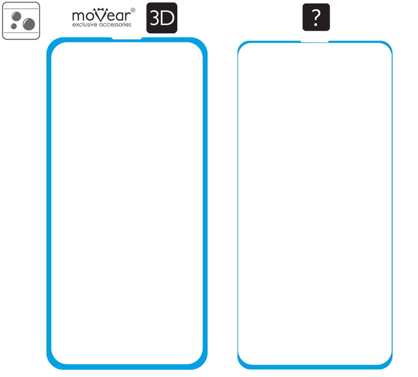 moVear GLASS mSHIELD 3D do Samsung Galaxy S10e (5.8") (na cały ekran)