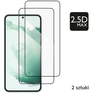 2 szt. | moVear GLASS mSHIELD 2.5D MAX do Samsung Galaxy S22+ (Plus) (6.6") (kompatybilne z etui)