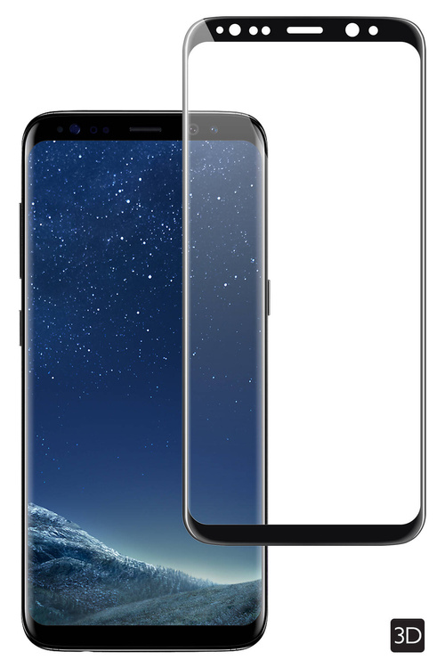 moVear GLASS mSHIELD 3D do Samsung Galaxy S8+ (Plus) (6.2") (na cały ekran)