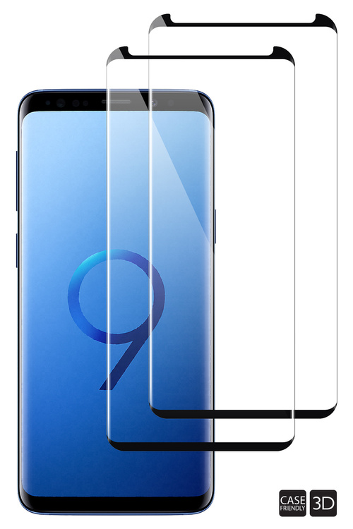 2 szt. | moVear GLASS mSHIELD 3D cf do Samsung Galaxy S9 (5.8") (kompatybilne z etui)