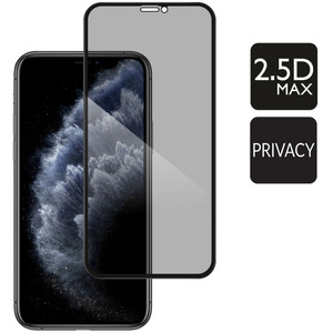 moVear GLASS mSHIELD 2.5D MAX privacy do Apple iPhone 11 Pro / Xs / X (5.8") (Prywatyzujące, kompatybilne z etui)