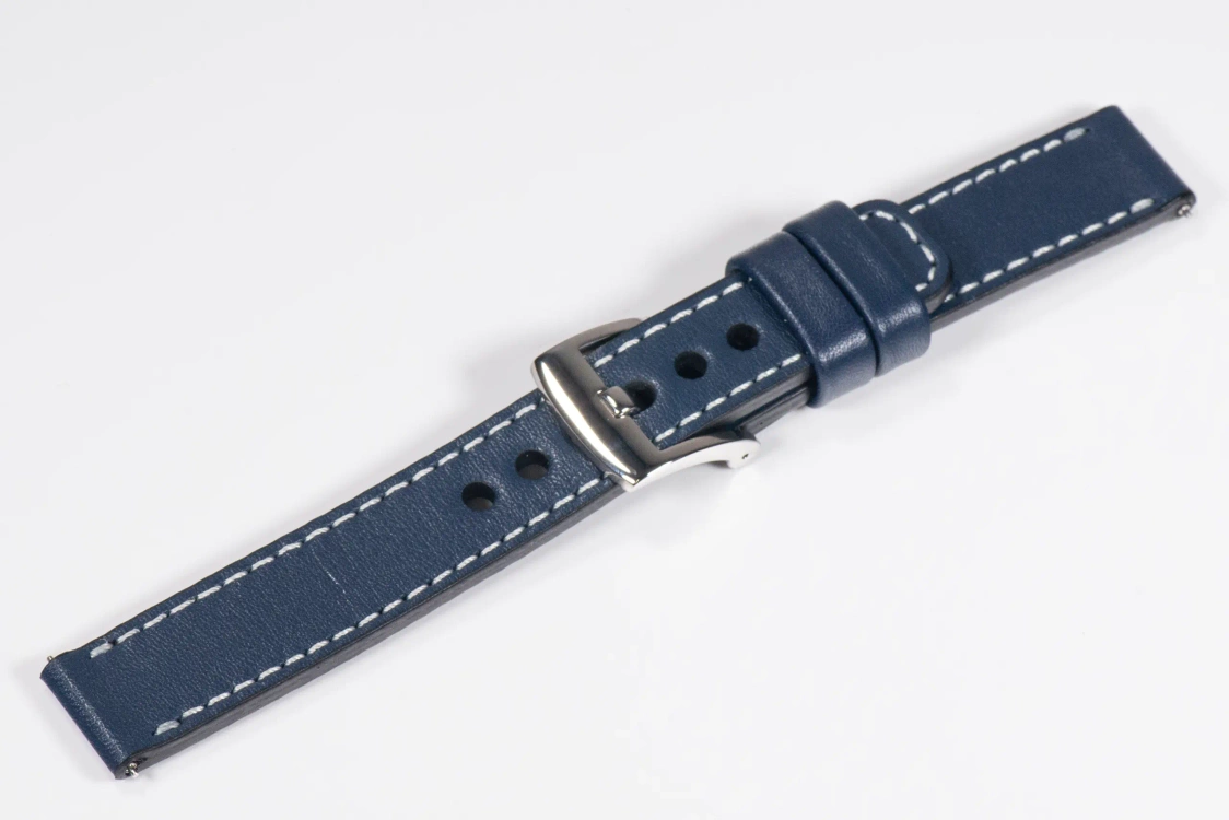 Pasek skórzany 18mm do zegarka / smartwatcha premium MOVEAR / [Outlet P-58]