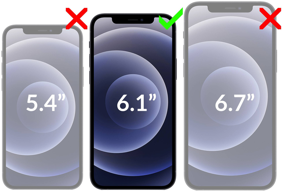 moVear GLASS mSHIELD 2.5D MATT do Apple iPhone 12 Pro / 12 (6.1") (Antyrefleksyjne, kompatybilne z etui)