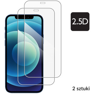 2 szt. | moVear GLASS mSHIELD 2.5D do Apple iPhone 12 Pro / 12 (6.1") (kompatybilne z etui)