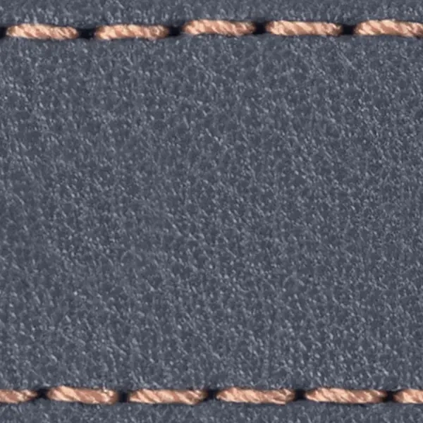 Pasek C1 26mm | Szary stalowy / Różowo złota nić | Części skórzane bez klamry