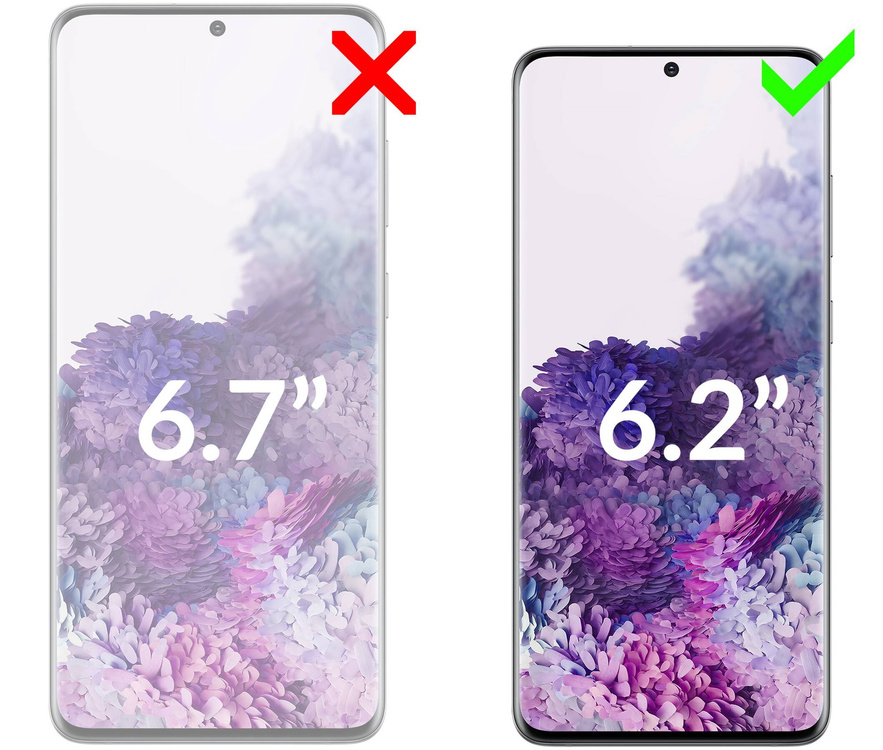 moVear GLASS mSHIELD 3D do Samsung Galaxy S20 (6.2") (na cały ekran)
