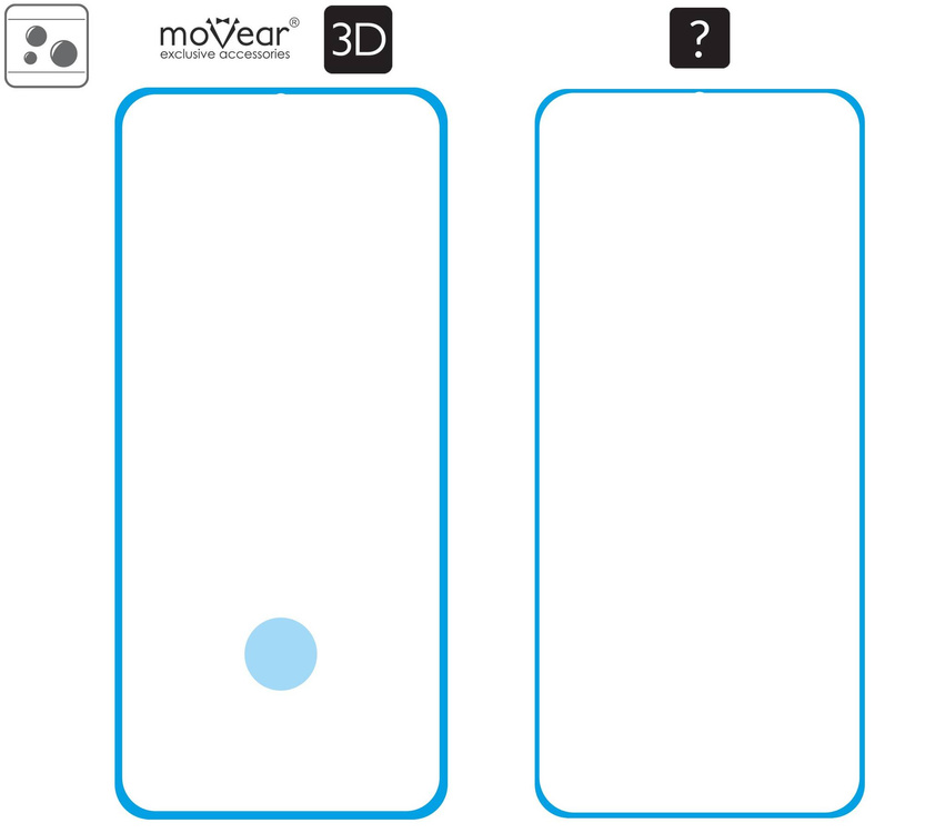 2 szt. | moVear GLASS mSHIELD 3D do Samsung Galaxy S20 (6.2") (na cały ekran)