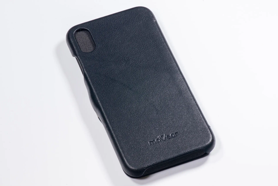 Etui do iPhone Xs MAX skórzane MOVEAR / [Outlet A-373]