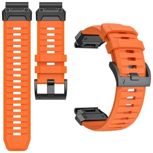 Pasek moVear FKM Extreme do Garmin QuickFit 26mm (Fenix / Epix / Quatix / Tactix / Enduro - 51mm) Pomarańczowy