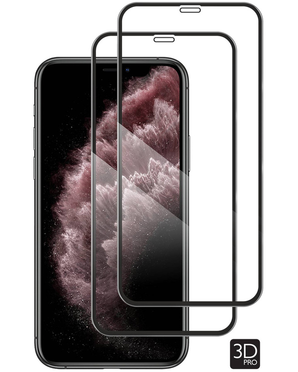 2 szt. | moVear GLASS mSHIELD 3D PRO do Apple iPhone 11 Pro Max / Xs MAX (6.5") (na cały ekran)