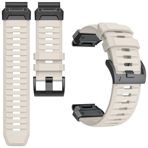 Pasek moVear FKM Extreme do Garmin QuickFit 22mm (Fenix / Forerunner / Epix / Instinct / Enduro / Quatix / MARQ - 47/45mm) Beżowy