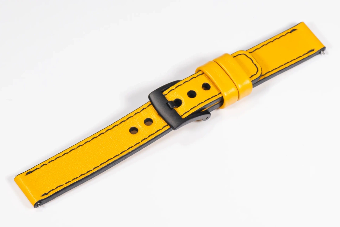 Pasek skórzany 18mm do zegarka / smartwatcha premium MOVEAR / [Outlet P-61]