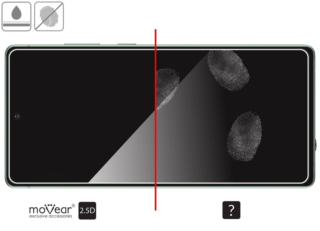 2 szt. | moVear GLASS mSHIELD 2.5D do Samsung Galaxy Note 20 (6.7") (kompatybilne z etui)