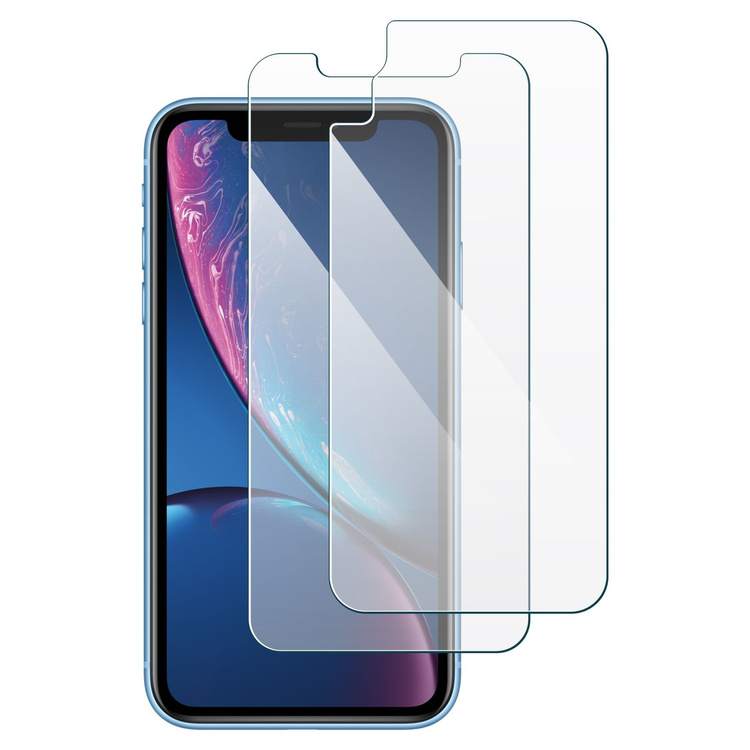 moVear GLASS mSHIELD 2.5D na Apple iPhone Xr | Szkło Hartowane (Przód + Tył)
