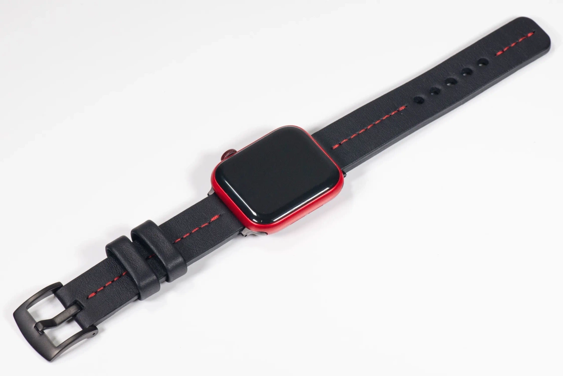 Pasek skórzany 20mm do Apple Watch premium MOVEAR / [Outlet P-51]