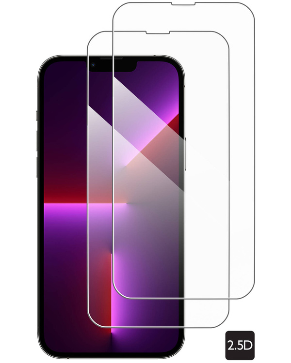 2 szt. | moVear GLASS mSHIELD 2.5D do Apple iPhone 14 Plus / 13 Pro Max (6.7") (kompatybilne z etui)