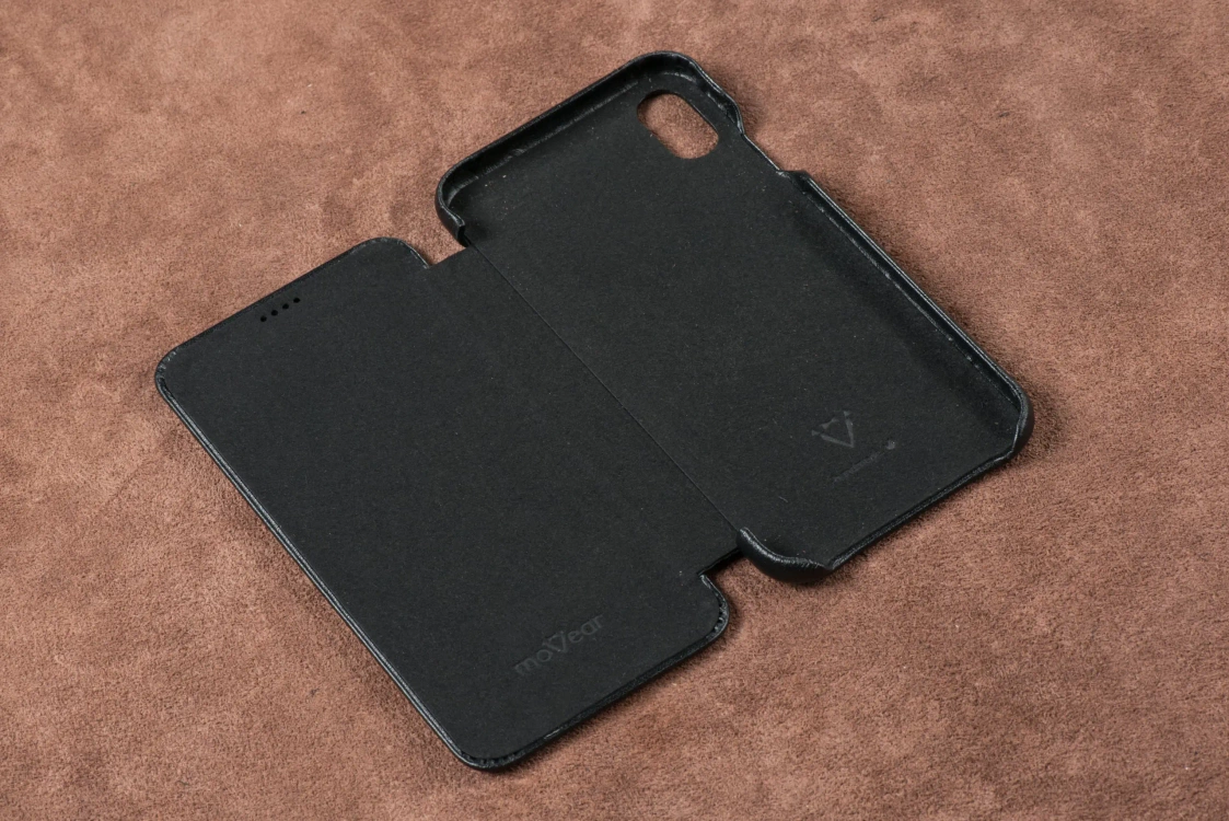 Etui do iPhone Xs MAX skórzane MOVEAR / [Outlet A-184]