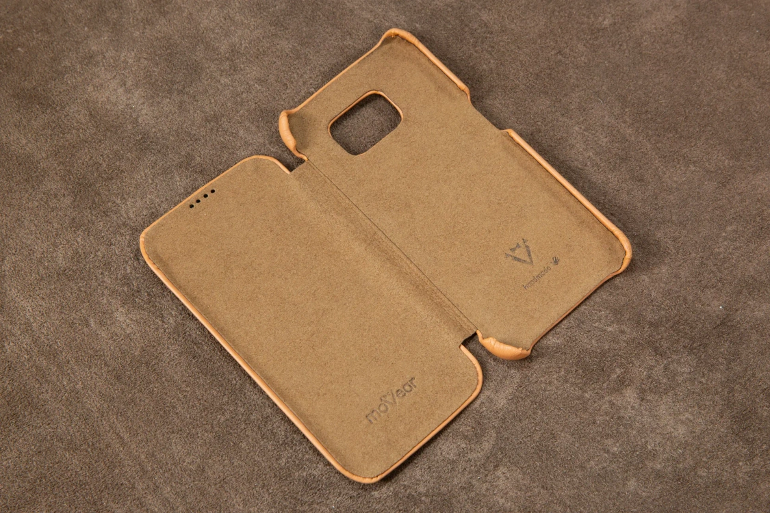Etui do Galaxy S6 edge skórzane MOVEAR / [Outlet S-48]