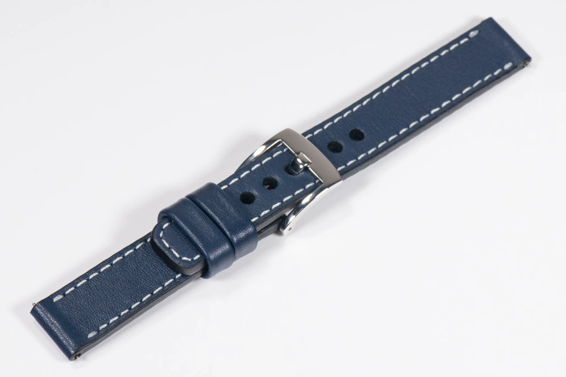 Pasek skórzany 18mm do zegarka / smartwatcha premium MOVEAR / [Outlet P-58]