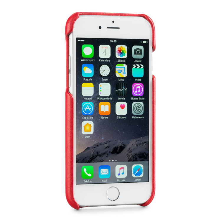 moVear backCover S+ Skórzane Etui Plecki do Apple iPhone 6 / 6s | Skóra Gładka | Cappuccino