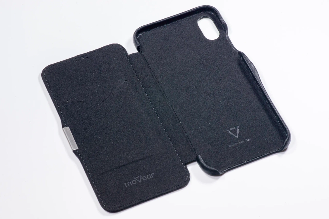 Etui do iPhone Xs MAX skórzane MOVEAR / [Outlet A-373]