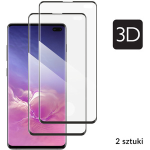 2 szt. | moVear GLASS mSHIELD 3D do Samsung Galaxy S10+ (Plus) (6.4") (na cały ekran)