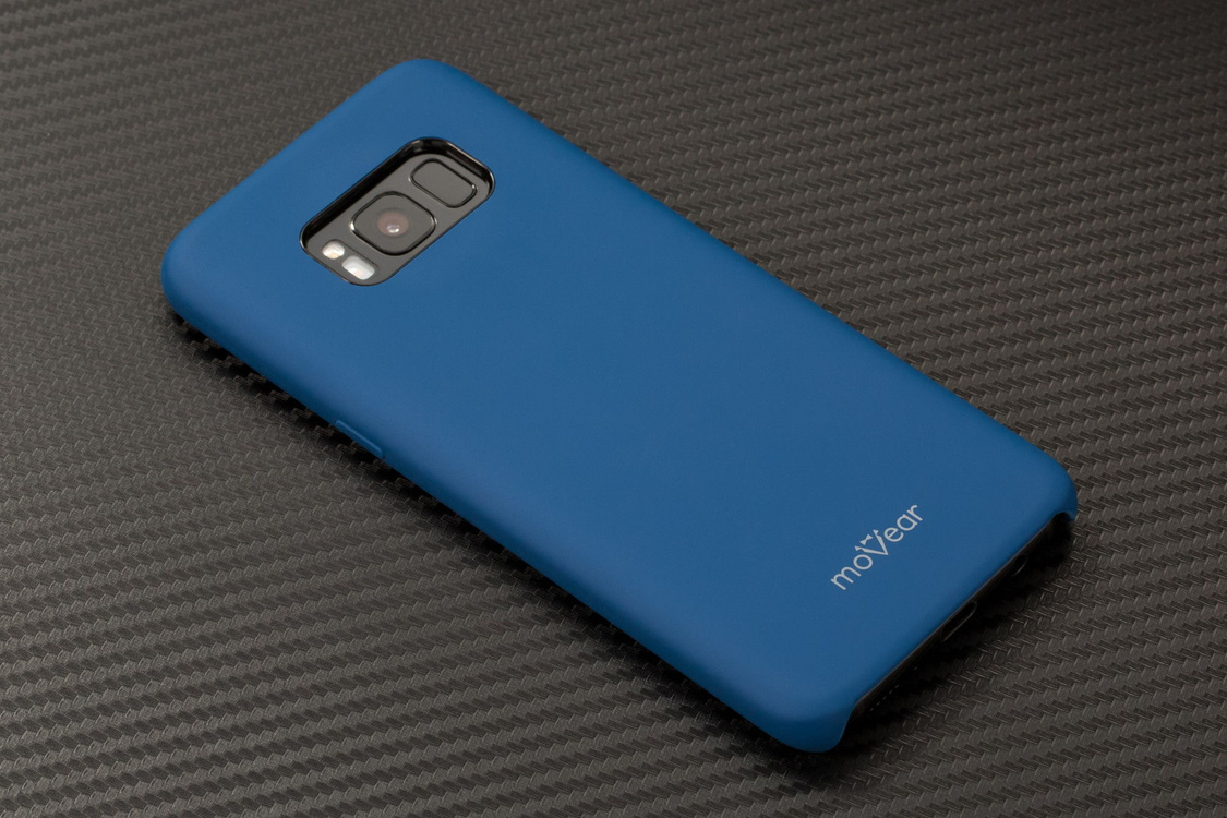 Silikonowe Etui na telefon - moVear silkyCase na Samsung Galaxy S8
